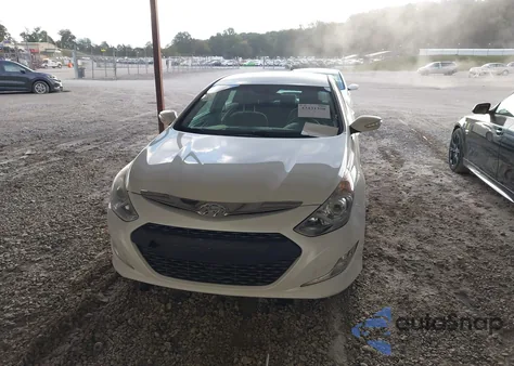 2013 Hyundai Sonata Hybrid из США, поврежденный, VIN KMHEC4A4XDA097337